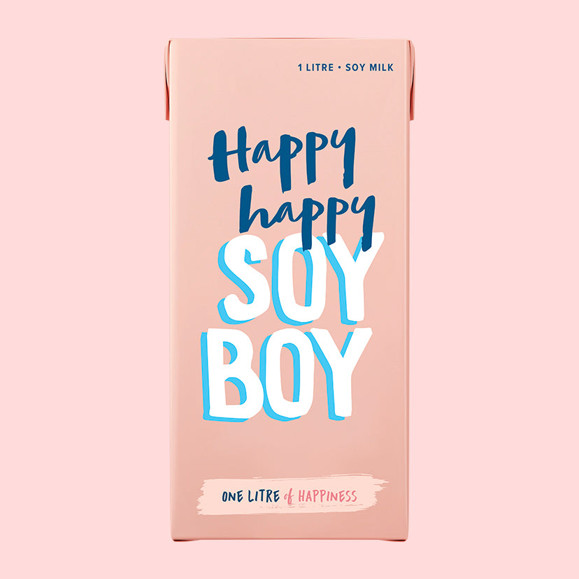 Soy Milk 1L - Happy Happy Soy Boy